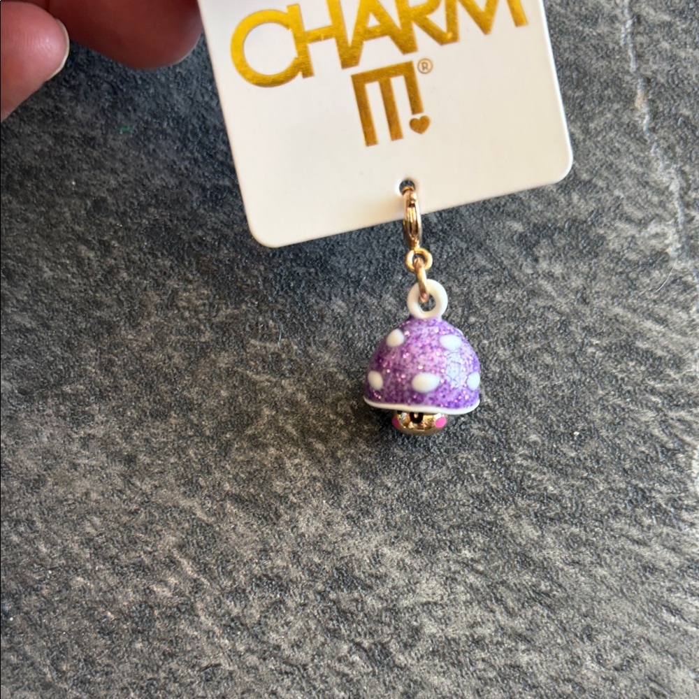 NWT - Charm It! Necklace and 3 pc Charm Set - Picture 2 of 5